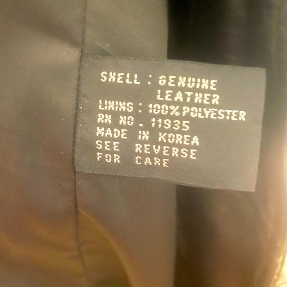 EUC Vintage Hunt Club 100% leather women’s full length coat - Picture 5 of 12